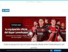 Tablet Screenshot of jakospain.com
